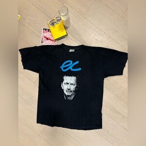 Vintage Eric Clapton T-shirt Tour 2006 North America  Double-sided Size XL